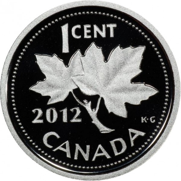 1 سنت , کانادا (Farewell to the Cent. Elizabeth II, Design since 1953)