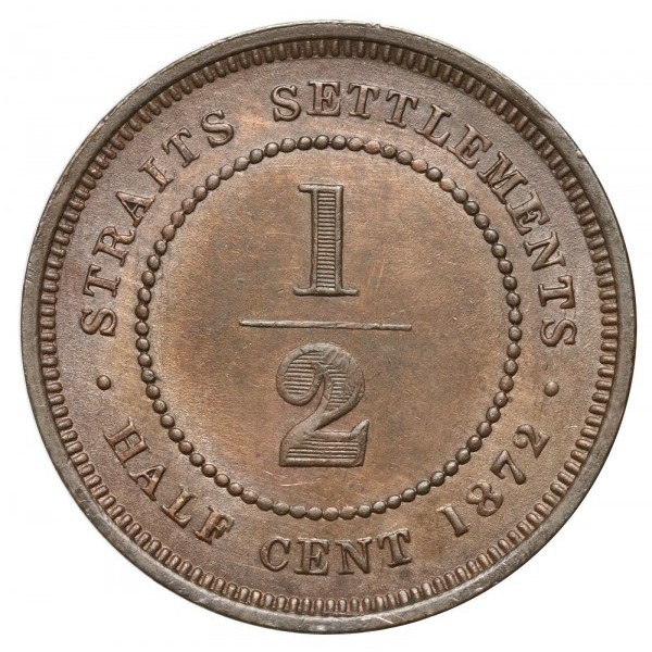 ½ cent , Průlivové osady