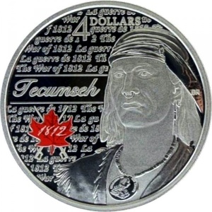 Kanada 4 Dollár - Reverse