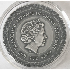 Гана 10 седи - Obverse