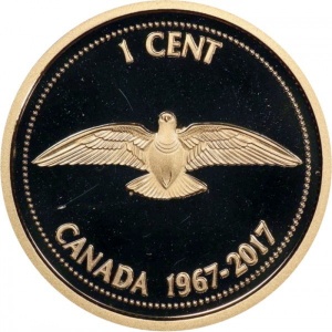 کانادا 1 سنت - Reverse