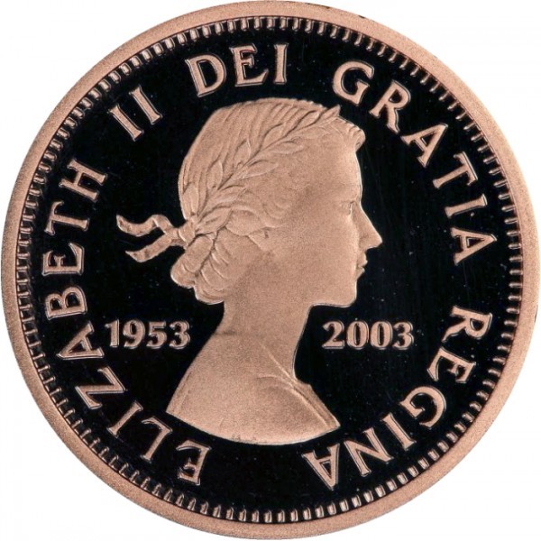 1 سنت , کانادا (50th Anniversary - Coronation of Queen Elizabeth II)
