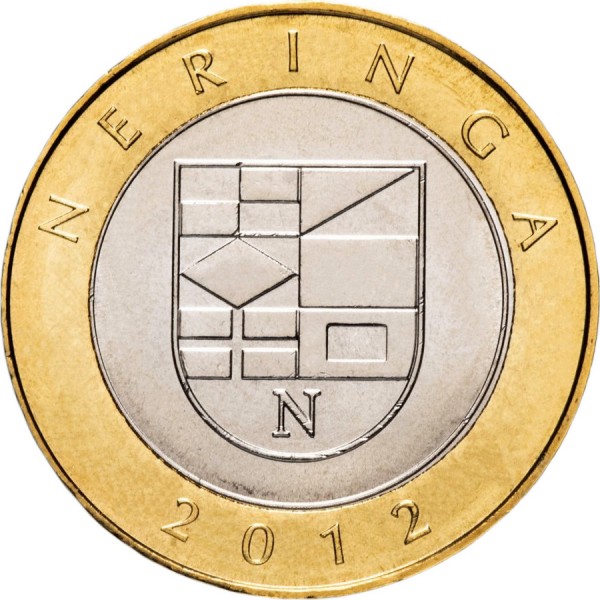 2 Litai , Litauen  (litauische Stationen - Neringa)