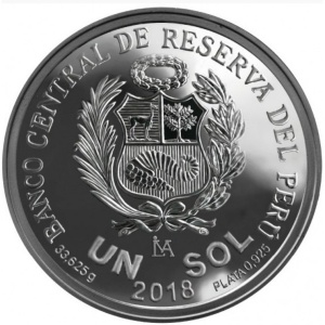 Perú 1 sol - Obverse