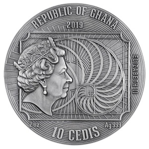 Гана 10 седи - Obverse