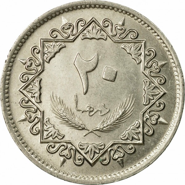 20 dirhamů , Libye