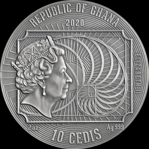 Гана 10 седи - Obverse