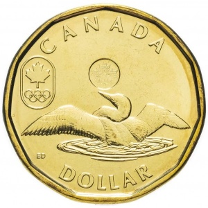 Canadà 1 dollar - Reverse