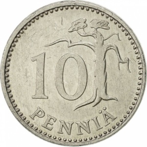 Finnland 10 Penny - Reverse