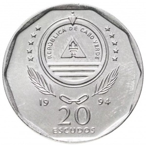 Кабо-Верде 20 эскудо - Obverse