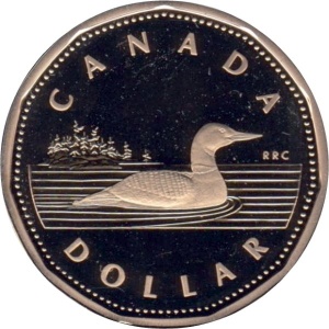 Canadá 1 dólar - Reverse