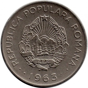 Румыния 3 лея - Obverse