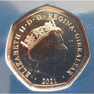Gibraltar 50 pence - Obverse