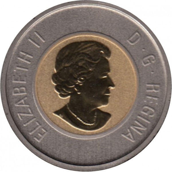 2 dollars , Canada (
Natuur - Elandenkalf)