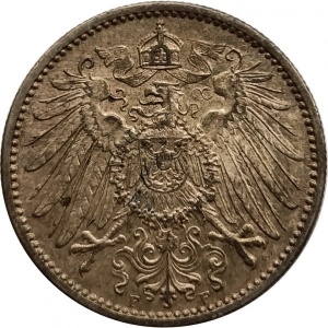 Allemagne 1 mark 1908 - obverse