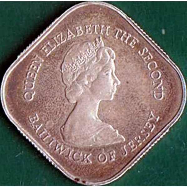 1 pound , Jersey (200è aniversari - Batalla de Jersey)
