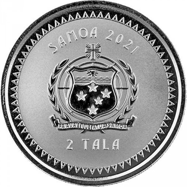 2 tala , Samoa (Cavall marí)