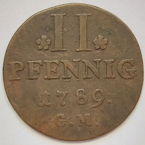 Trier 2 Pfennig - Reverse