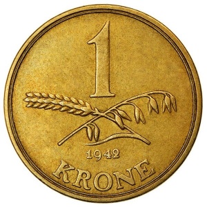 Dänemark  1 Krone - Reverse