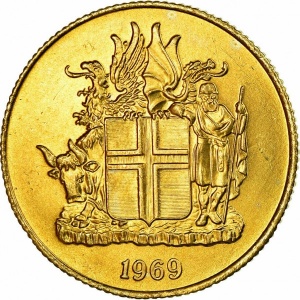 Island  1 Krone - Obverse