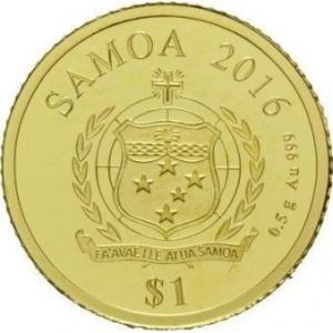 Samoa 1 dollar - Obverse