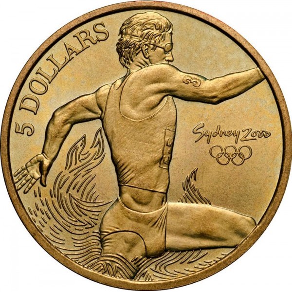 5 dolarů , Austrálie (Triatlon)