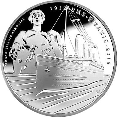 2012年 オルダニー「RMS Titanic 100周年記念 5ポンド」 5 pounds 2012 - Titanic, Alderney