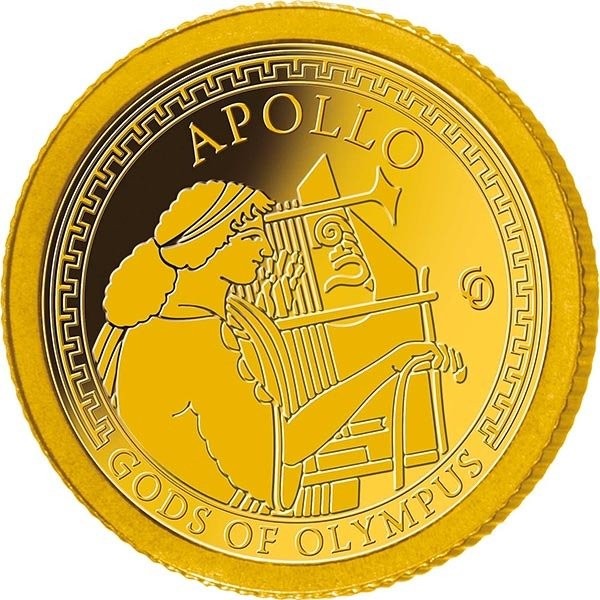 ١ دولار , ساموا (Gods of Olympus - Apollo)