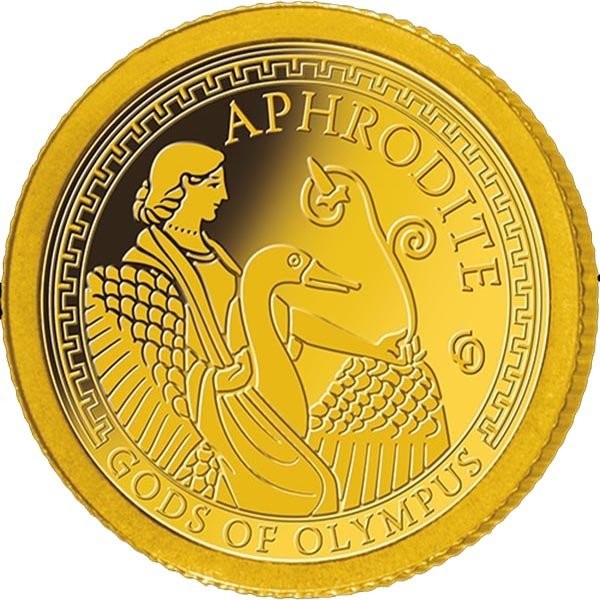1 dollaro , Samoa (Dèi dell'Olimpo - Afrodite)