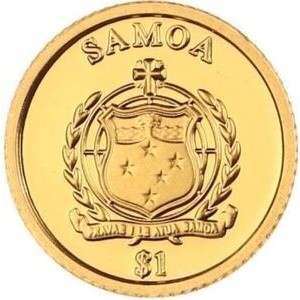 Samoa 1 dollar - Obverse