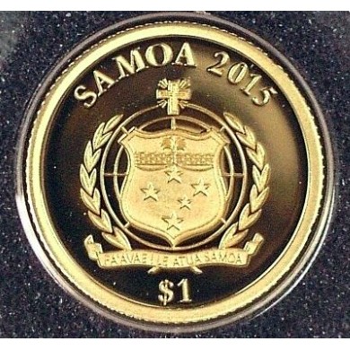 1 dolar , Samoa (200. rocznica urodzin Otto von Bismarcka)