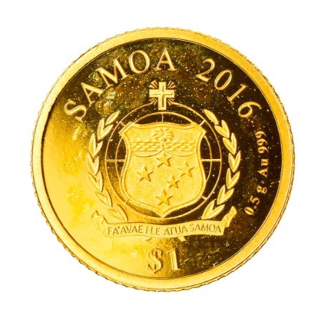 1 dolar , Samoa (Droga 66)