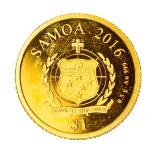 Samoa 1 dollar - Obverse