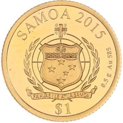 1 dolar , Samoa (Karnawał w Rio)