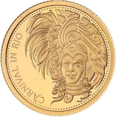 1 dolar , Samoa (Karnawał w Rio)