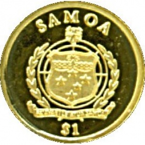 Samoa 1 dollar - Obverse