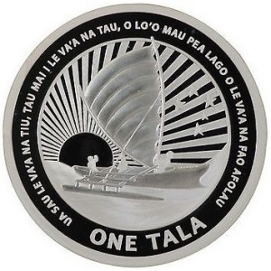 Samoa 1 tala - Reverse