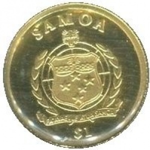Samoa 1 dollar - Obverse