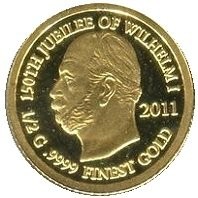 1 dollaro , Samoa (Guglielmo I)