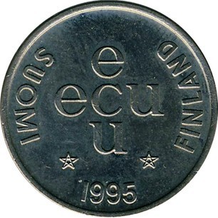  1 ECU  , Finnland (Moneta)