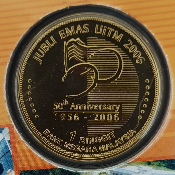 1 ringgit , Malàisia (50è aniversari - Universitat Tècnica Mara)