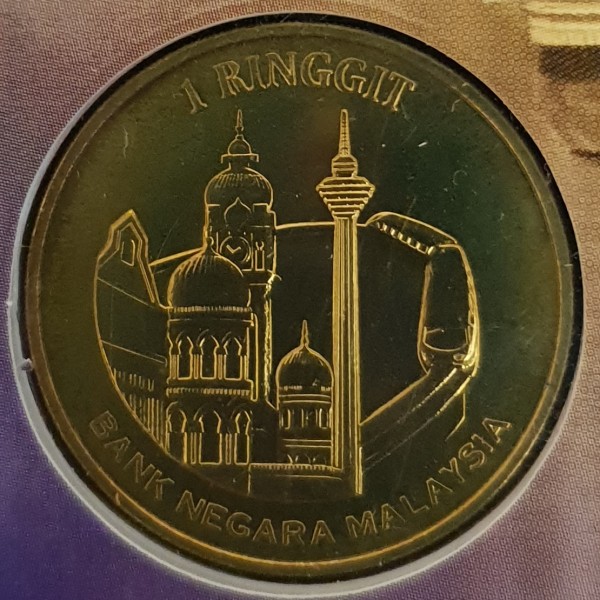 1 ringgit , Malàisia (45è aniversari del Dia Nacional)