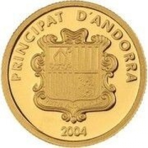آندورا 5 دینر - Obverse