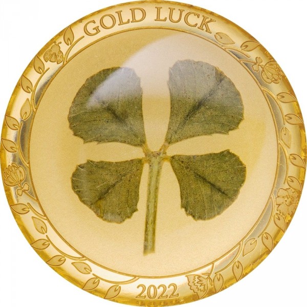 1 dollar , Palau (Trèfle à quatre feuilles /Ronde/)