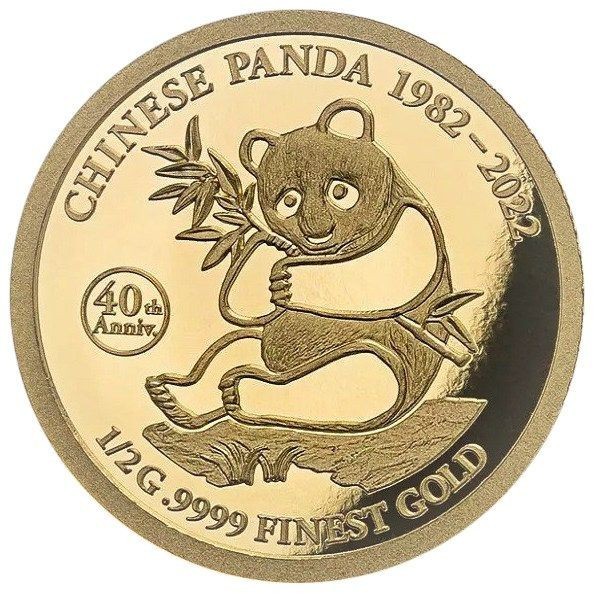 1 doleris , Palau (40th Anniversary - Chinese Panda)