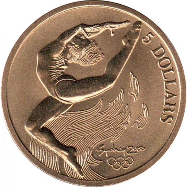 5 dolarů , Austrálie (Gymnastika)