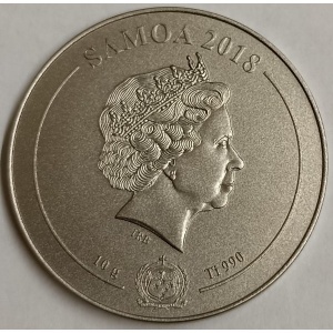 Samoa 1 dollar - Obverse