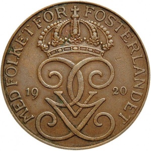 Schweden  5 Öre - Obverse