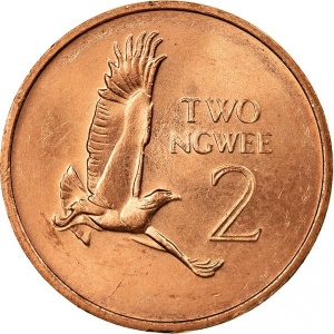 Sambia 2 Ngwee - Reverse