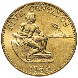 Philippinen  5 Centavos - Reverse